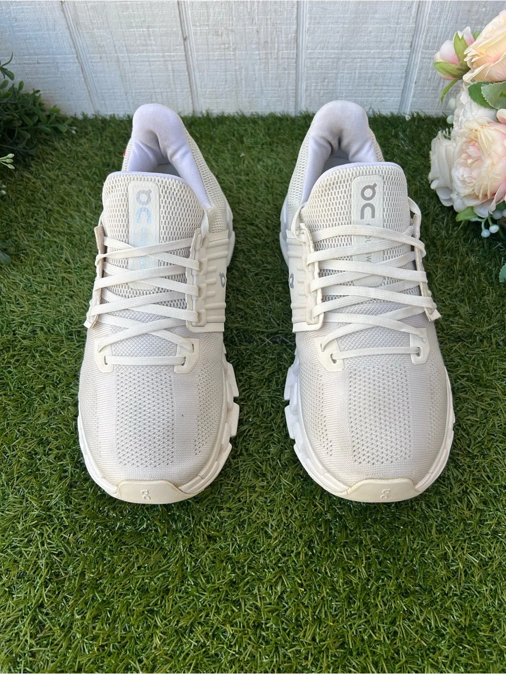 On Running Cloudswift 3 AD Sneakers white women size 9 preowned